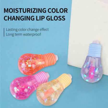6pcs Cute Bulb Lip Gloss - Image 2