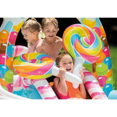 Intex Candy Zone Play Centre Pool With 6 Balls ( 9'8"X6'3"X4'3" ) – 57149