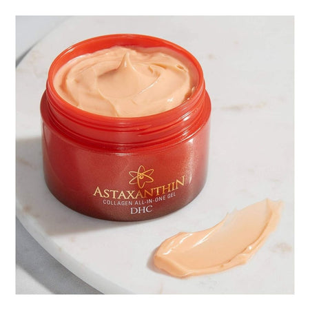 DHC Astaxanthin Collagen All-in-One Gel, Brightening Daytime Facial Moisturizer, Toning, Hydrating, Collagen, Fragrance and Colorant Free, For All Types Of Skin, 80g - Image 2