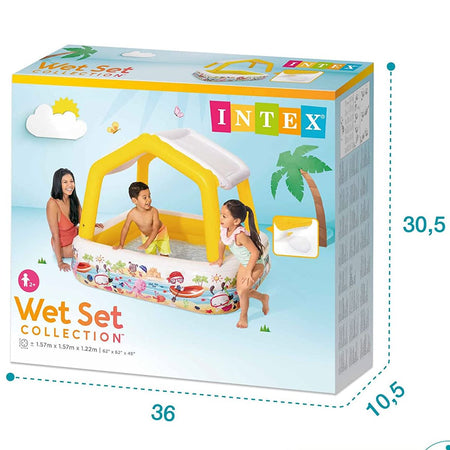 Intex Sun Shade Pool (157 cm x 157 cm x 122 cm) - 57470