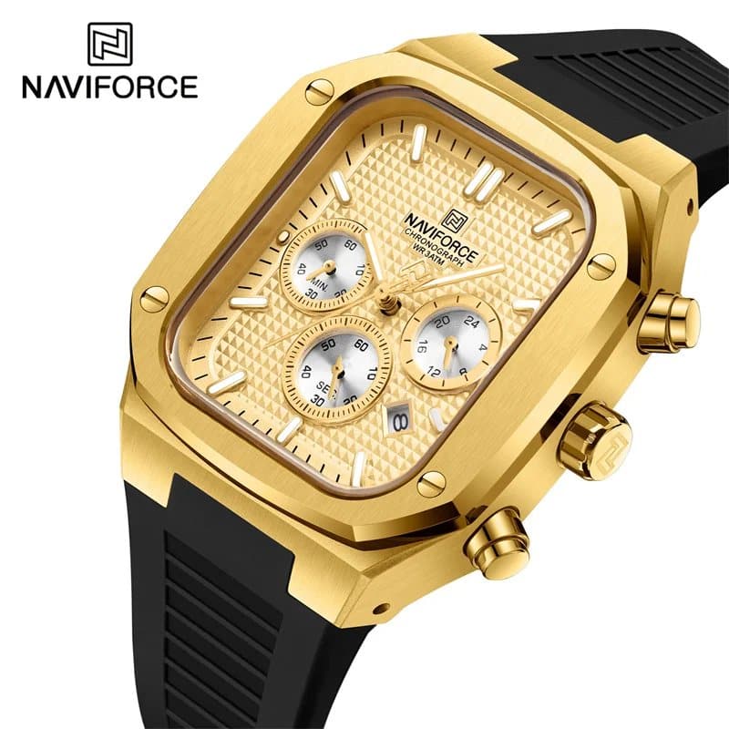 Naviforce NF-8037 Square Chronograph Edition main image
