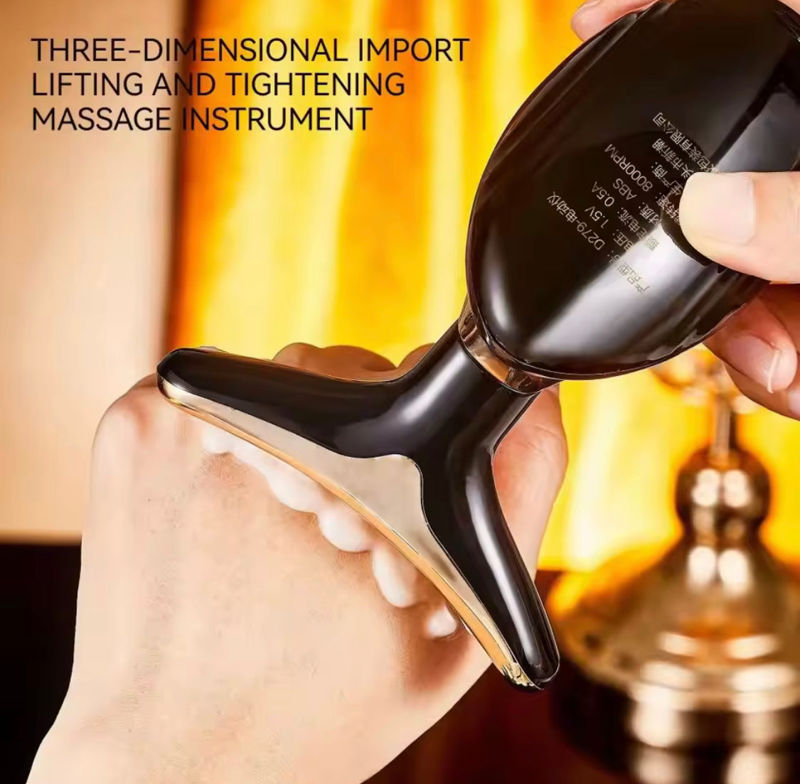Cell Operated Neck Wrinkles Facial Massager - image 4