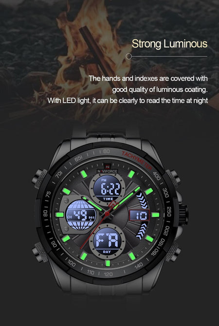 Naviforce 9197 Dual Time Exclusive Edition image 9