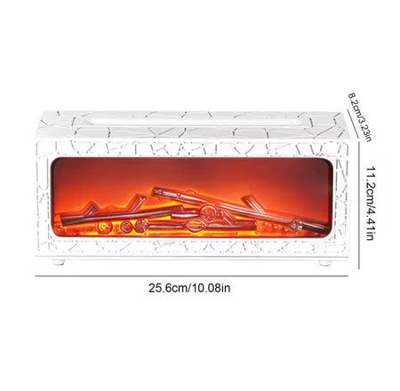 led fireplace flame diffuser image 7
