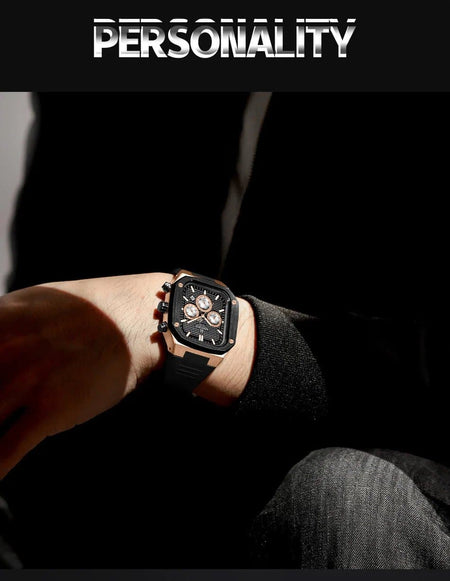 Naviforce NF-8037 Square Chronograph Edition image 6