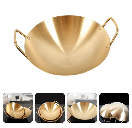 thickened steel cooking pot image 7