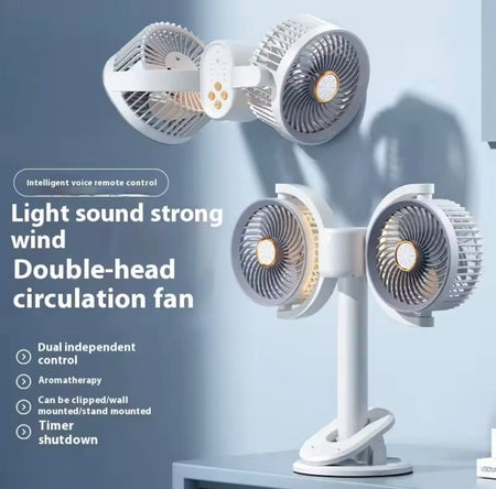 dual head cooling fan image 5