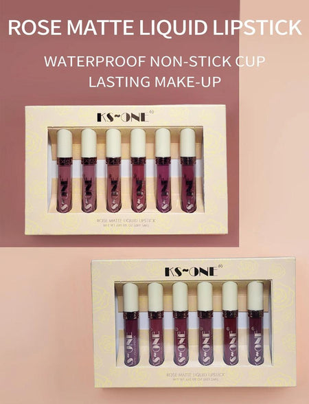 Set Of 6 Matte Liquid Lipstick - image 2