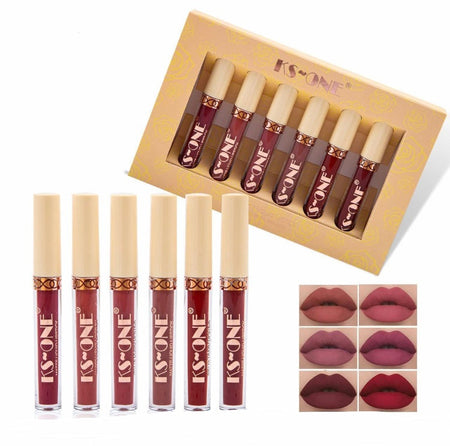 Set Of 6 Matte Liquid Lipstick - image 4