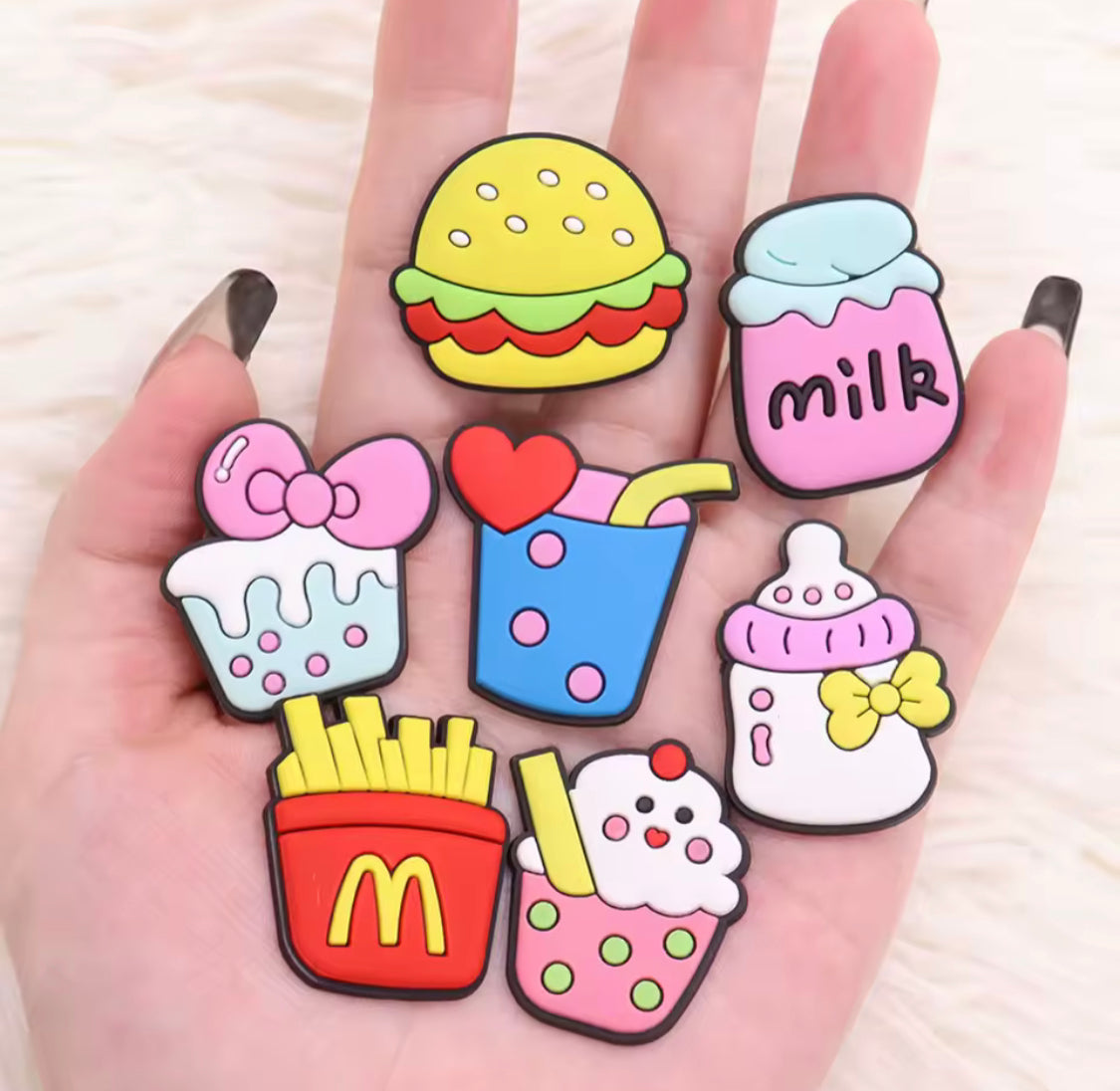 Pack Of 6 Decorative Cute Fridge Magnets - image 1