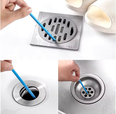 12 Pcs Drain Cleaning Sticks - image 2