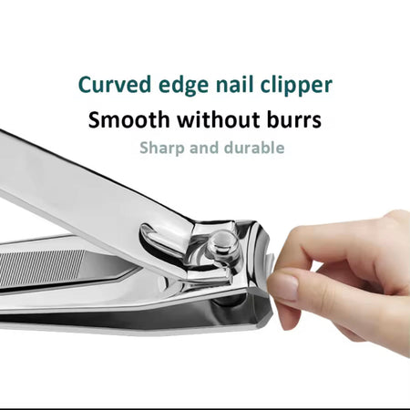 set of 4 stainless steel nail clipper image 4