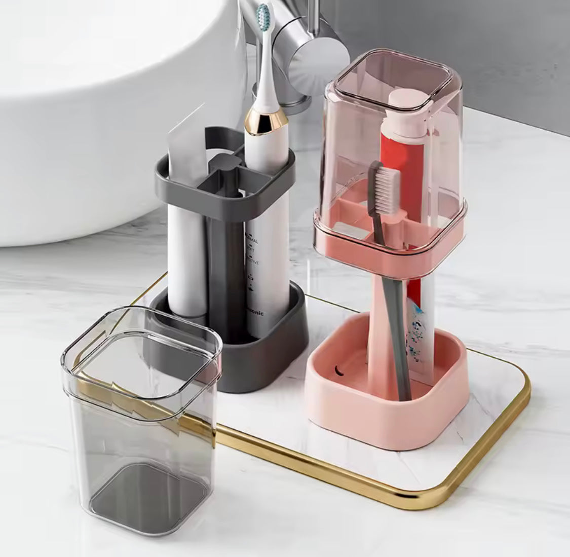 Lamp Style Toothbrush Storage Case - image 1