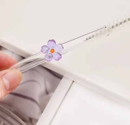 Set of 4 Cocktail Glass Straw - Image 2