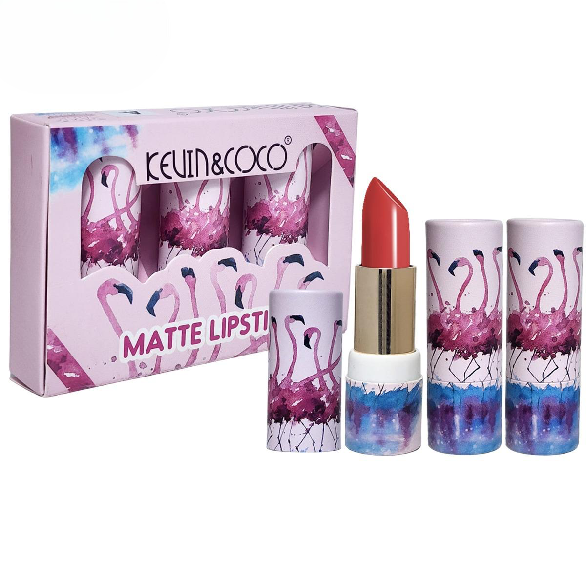 3 Pcs Matte Lipstick Set - image 1