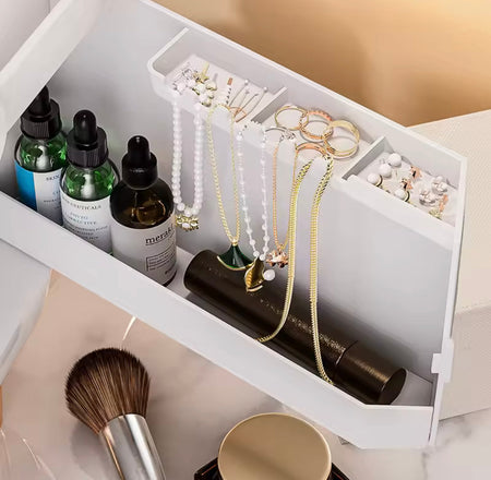 multi compartments cosmetic organizer image 4