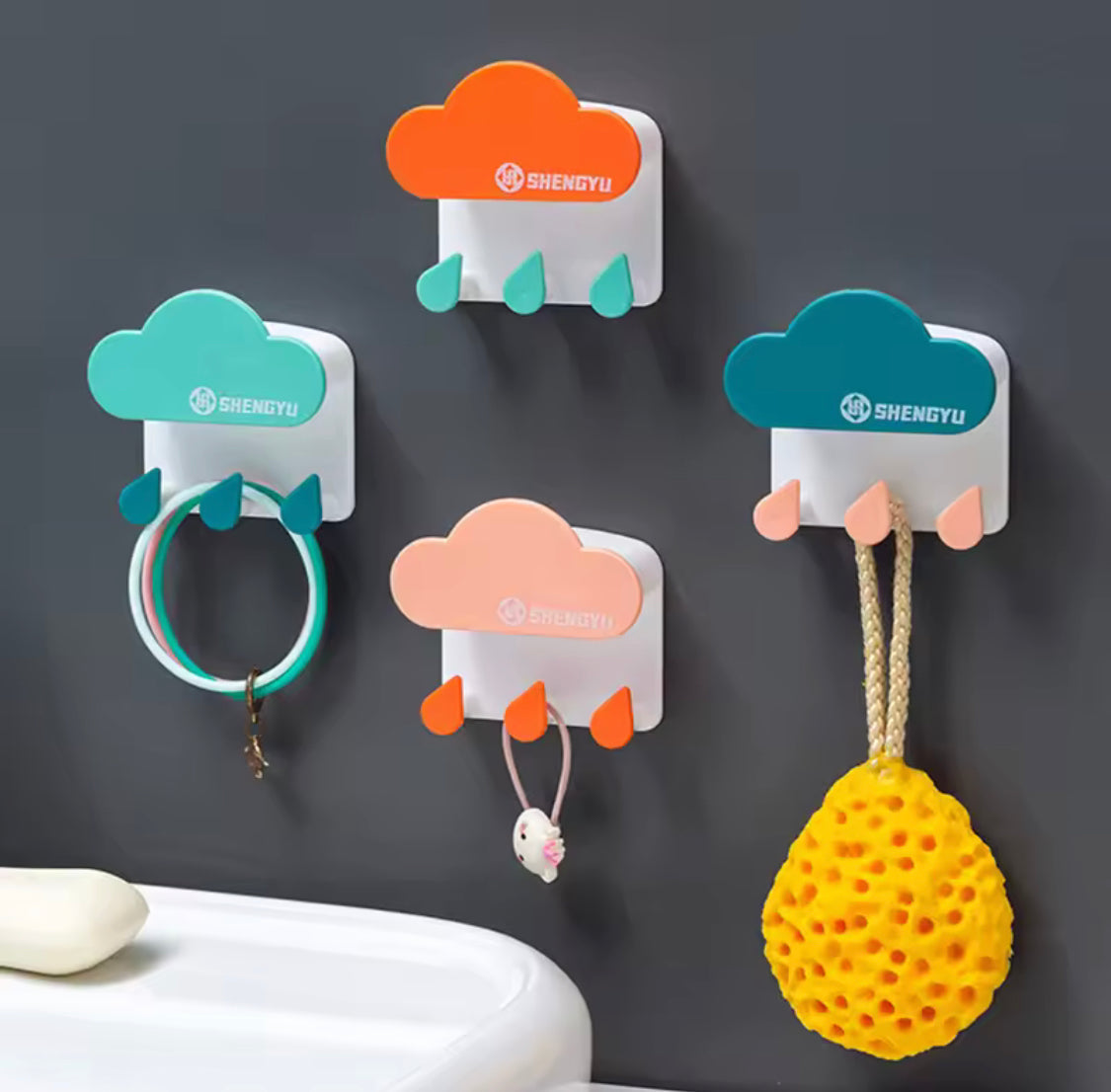 Cloud Water Drop Hook - image 1