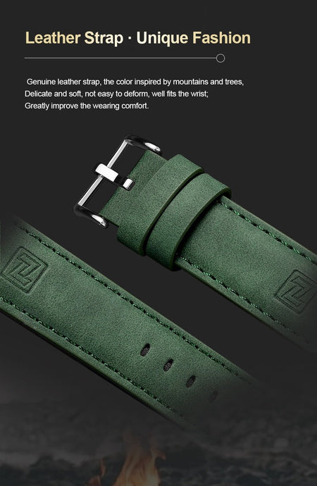 Overfly 9197 Naviforce Analog-Digital Dual Time Chronograph Watch image 8