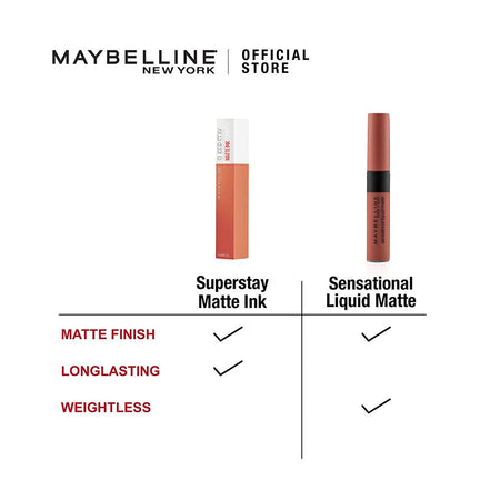 Maybelline New York Color Sensational Liquid Matte, NU04, Bare Temptations - Image 7