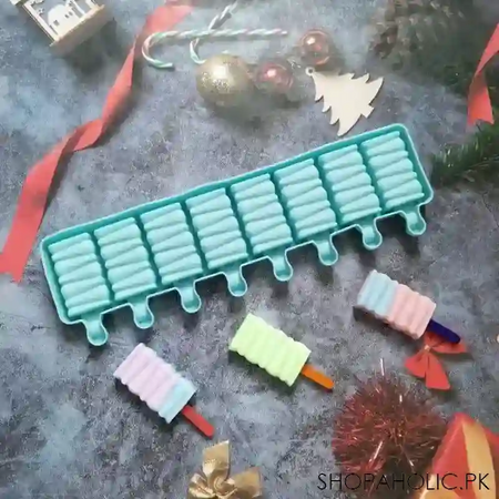 8 cell silicone popsicle mold image3