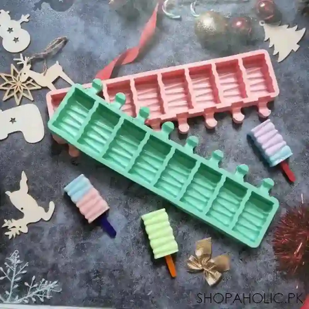8 cell silicone popsicle mold image4