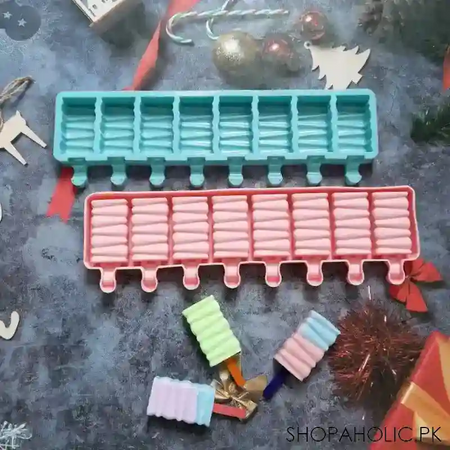 8 cell silicone popsicle mold image5