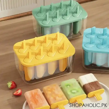 8 grid ice popsicle molds image4