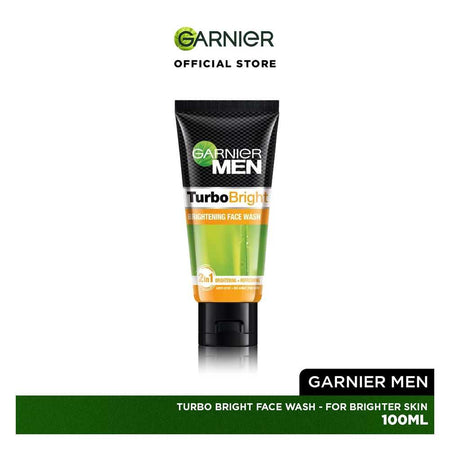 Garnier Turbo Bright Fairness Face Wash 100ml - Removes Dark Cells & Impurities for Clear Skin - Image 2