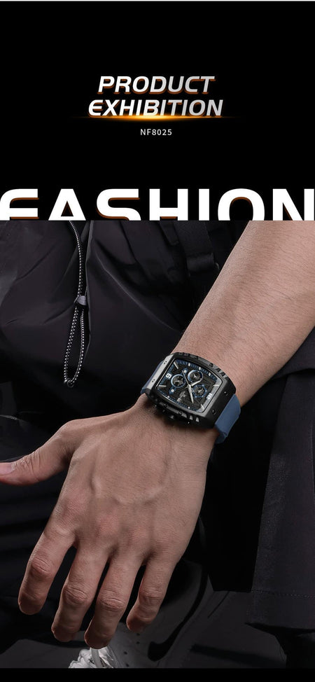 Naviforce NF 8025 Square Edition For Men image 5