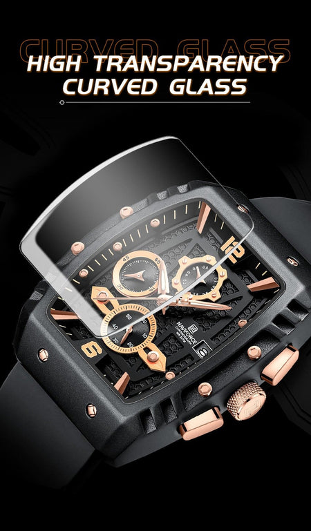 Naviforce NF 8025 Square Edition For Men image 10
