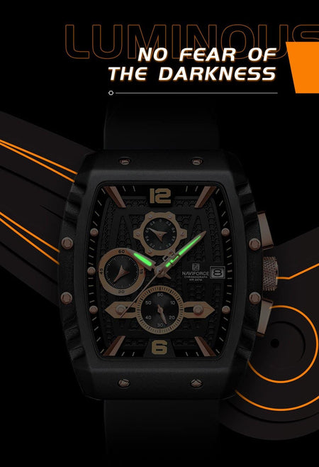 Naviforce NF 8025 Square Edition For Men image 13