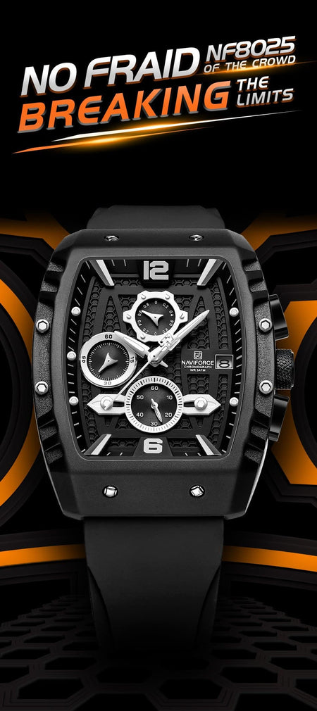 Naviforce NF 8025 Square Edition For Men image 9