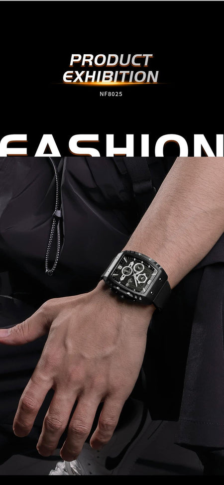 Naviforce NF 8025 Square Edition For Men image 12