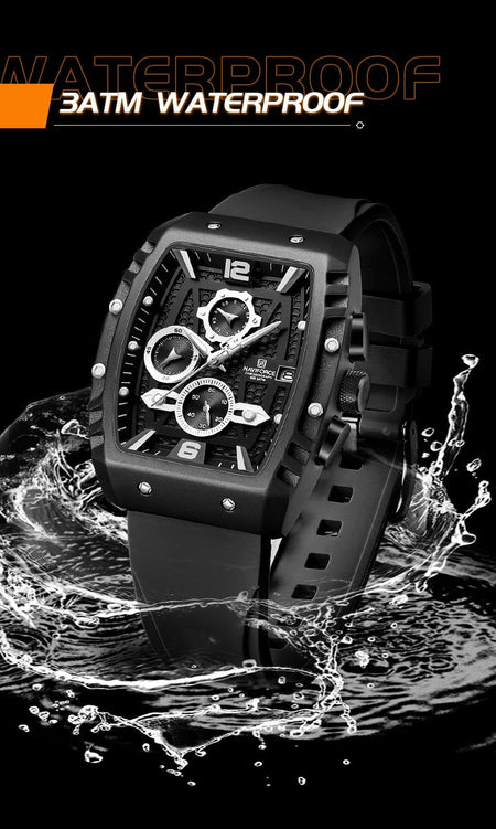 Naviforce NF 8025 Square Edition For Men image 5