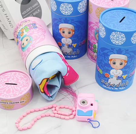 Kids Janamaz Rug With Gift Box - Image 2