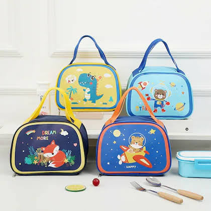 animated kids thermal lunch bag main image
