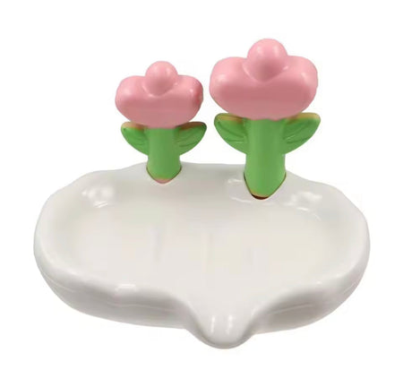 Tulip Shaped Floral Soap Box - Image 7