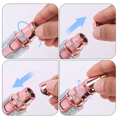 2 in1 rechargeable eyebrow trimmer image 2