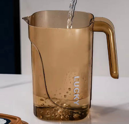 large capacity transparent water juice jug - 2200ml image 4