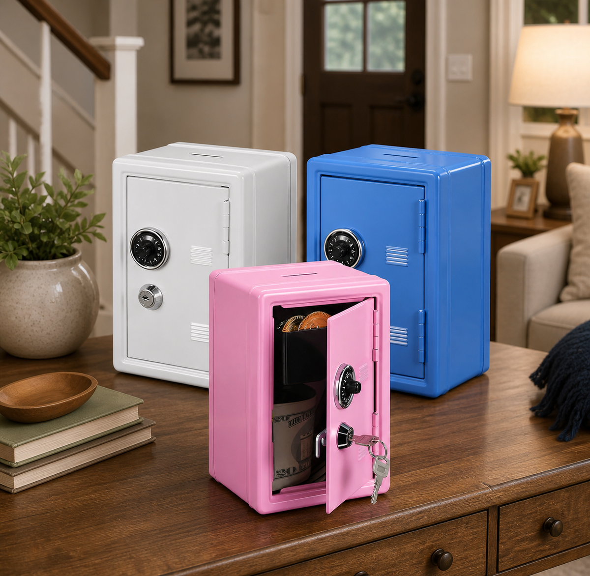 mini safe locker box main image