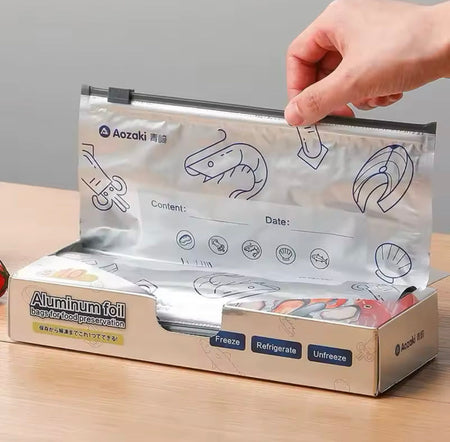 Pack Of 10 Aluminium Foil Preservation Bag - image 2