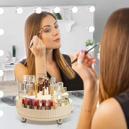360° rotating vanity organizer image 4