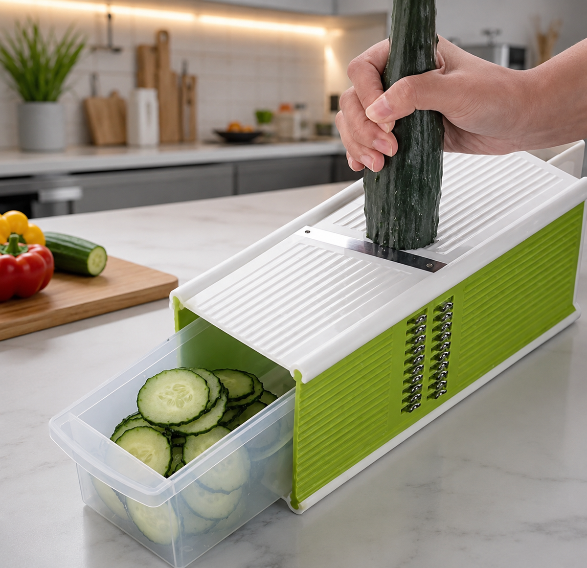multifunctional manual vegetable slicer main image