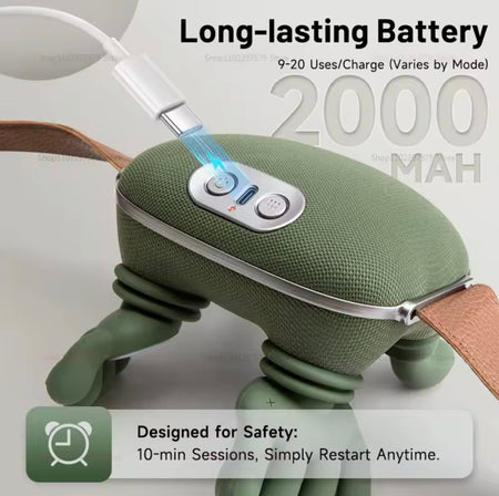 heated pillow neck and back massager image 7