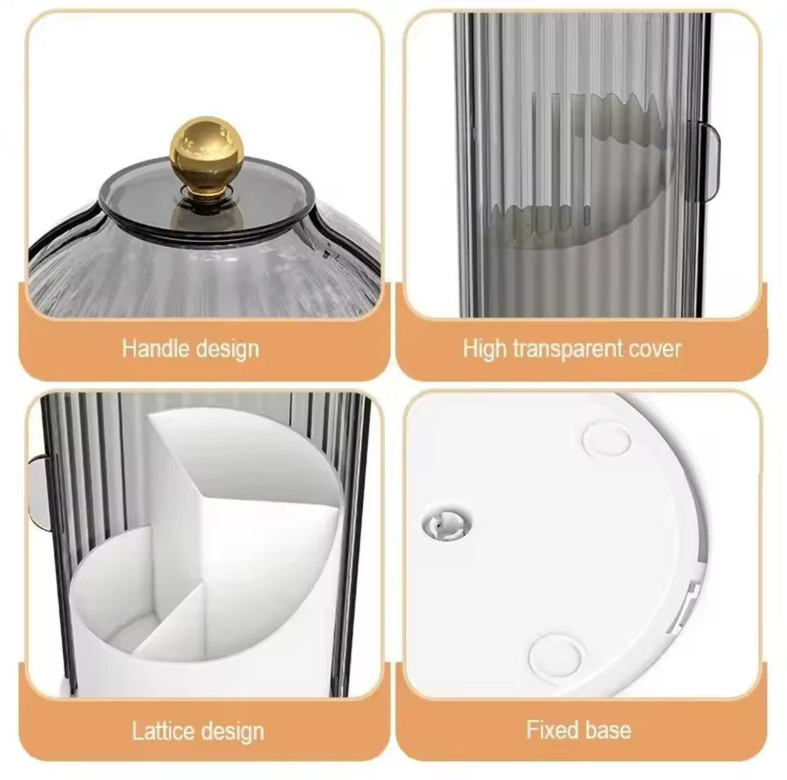 Acrylic Makeup Brush Holder - image 2