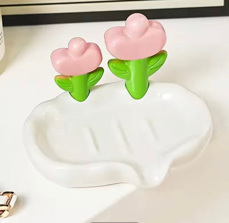 Tulip Shaped Floral Soap Box - Image 9