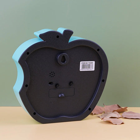apple shape bedside desk clock image 4
