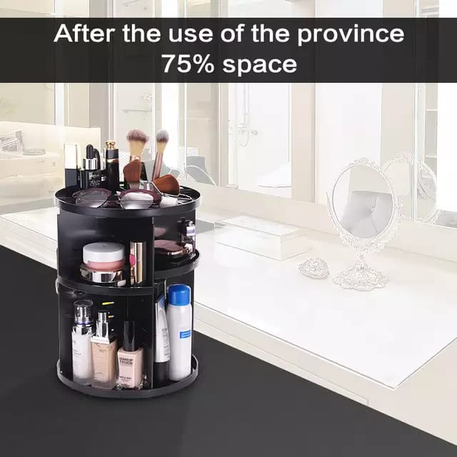 Imperial 360 Rotative Cosmetic Organizer/makeup Storage Plastic Drawer Cosmetic Organizer image 8