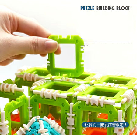 80 Pcs Buckle Building Blocks Toy - image 6