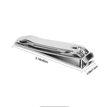 set of 4 stainless steel nail clipper image 5